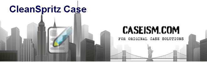 CleanSpritz Case Case Solution CleanSpritz Case Case Solution